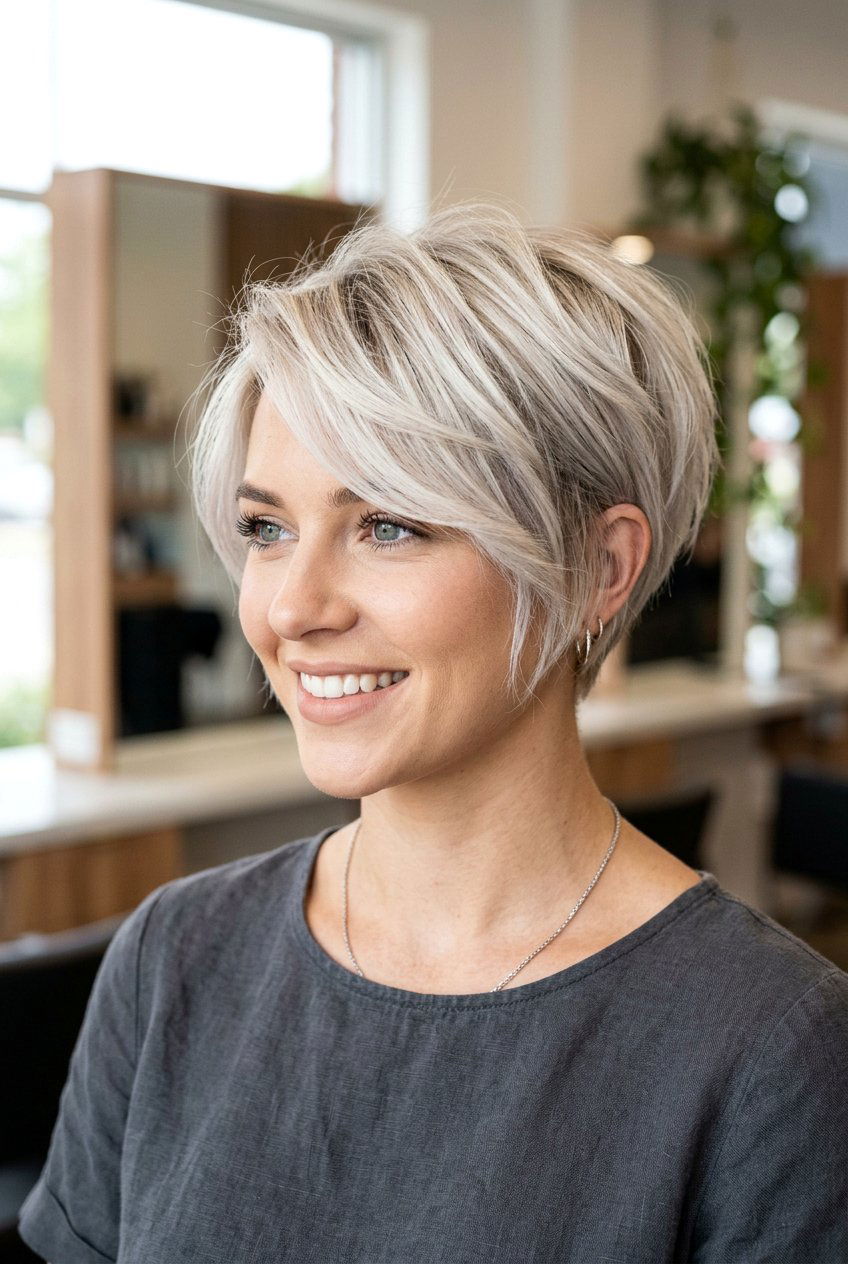 Blonde pixie bob - 20 pixie bob haircut - 20 pixie bob haircut