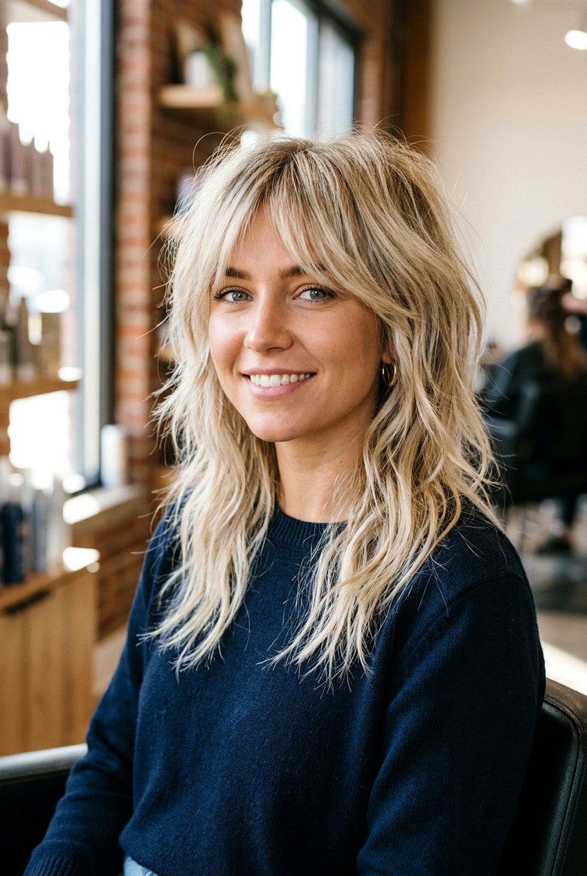 20 Razor Cut Shag Hairstyles for an Effortlessly Cool Vibe