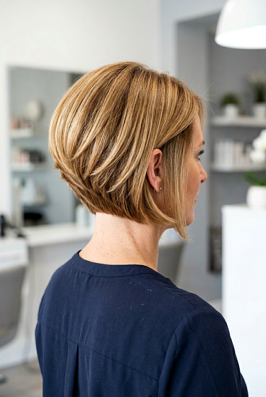 Blonde stacked bob - 20 stacked bob haircut - 20 stacked bob haircut