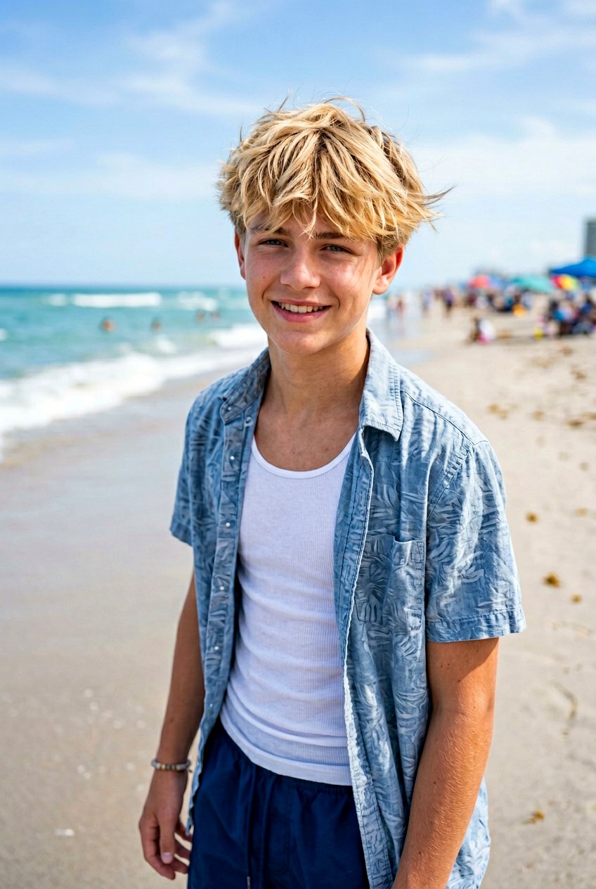 Blonde textured fringe - 20 textured fringe for teenage boys - 20 textured fringe for teenage boys