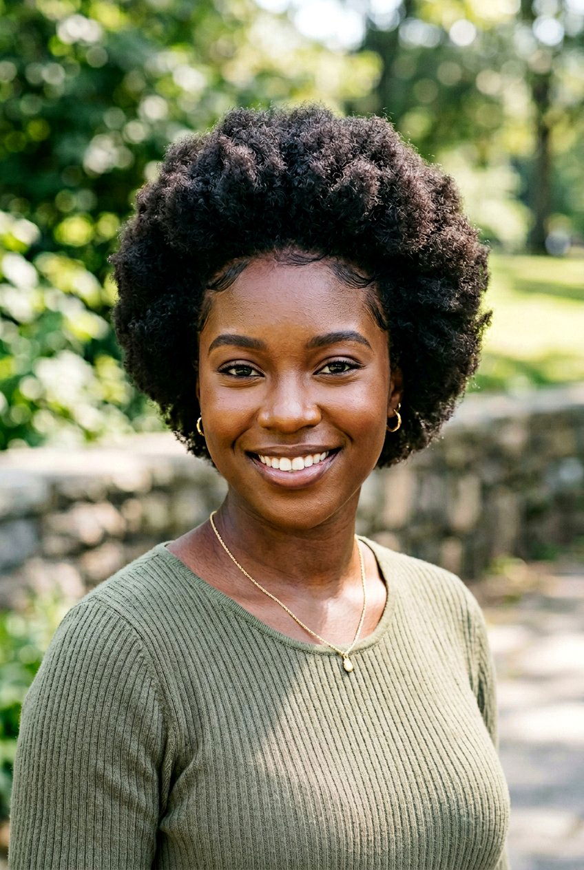 Blowout TWA Afro - 20 blowout afro hairstyle for natural hair - 20 blowout afro hairstyle for natural hair