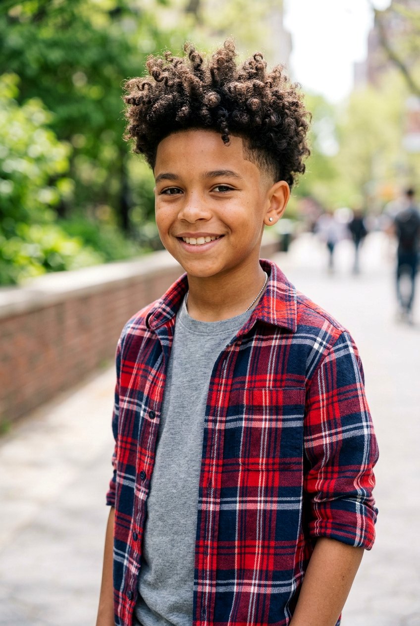 Blowout Taper Curly Hair - 20 mixed boys taper curly haircut - 20 mixed boys taper curly haircut