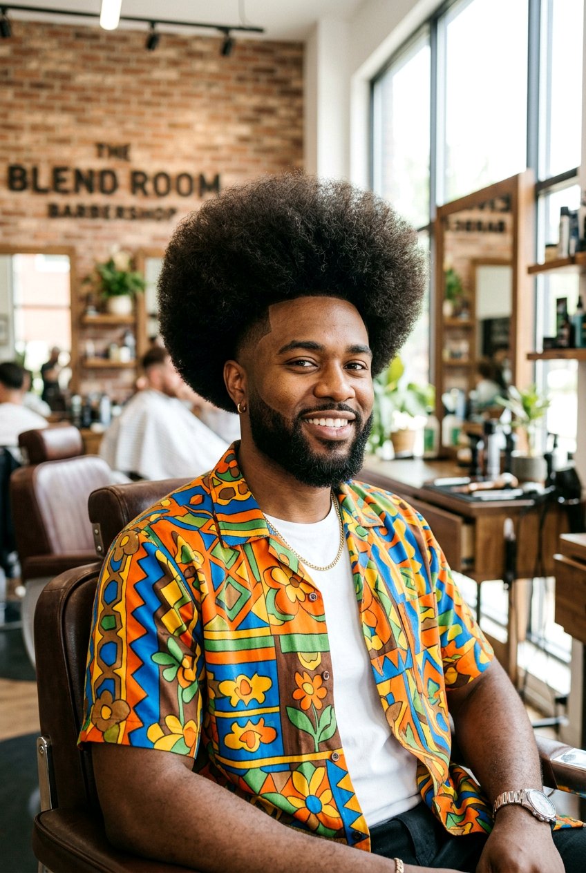 Blowout Taper Fade Afro - 20 afro taper fade for black men - 20 afro taper fade for black men