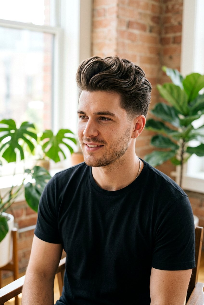 Blowout Textured Quiff Thick Hair - 20 textured quiff for thick hair men - 20 textured quiff for thick hair men