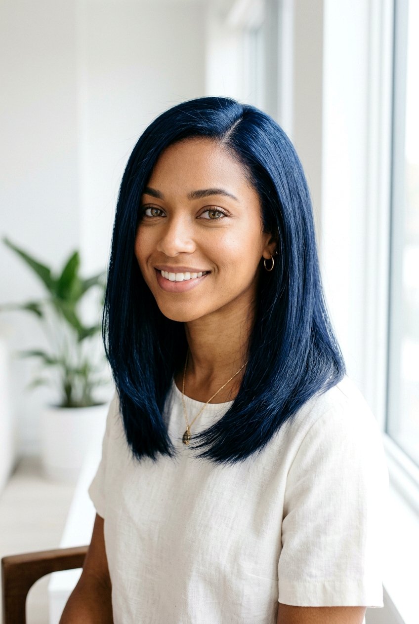 Blue Black Hair Color - 20 black hair color ideas - 20 black hair color ideas