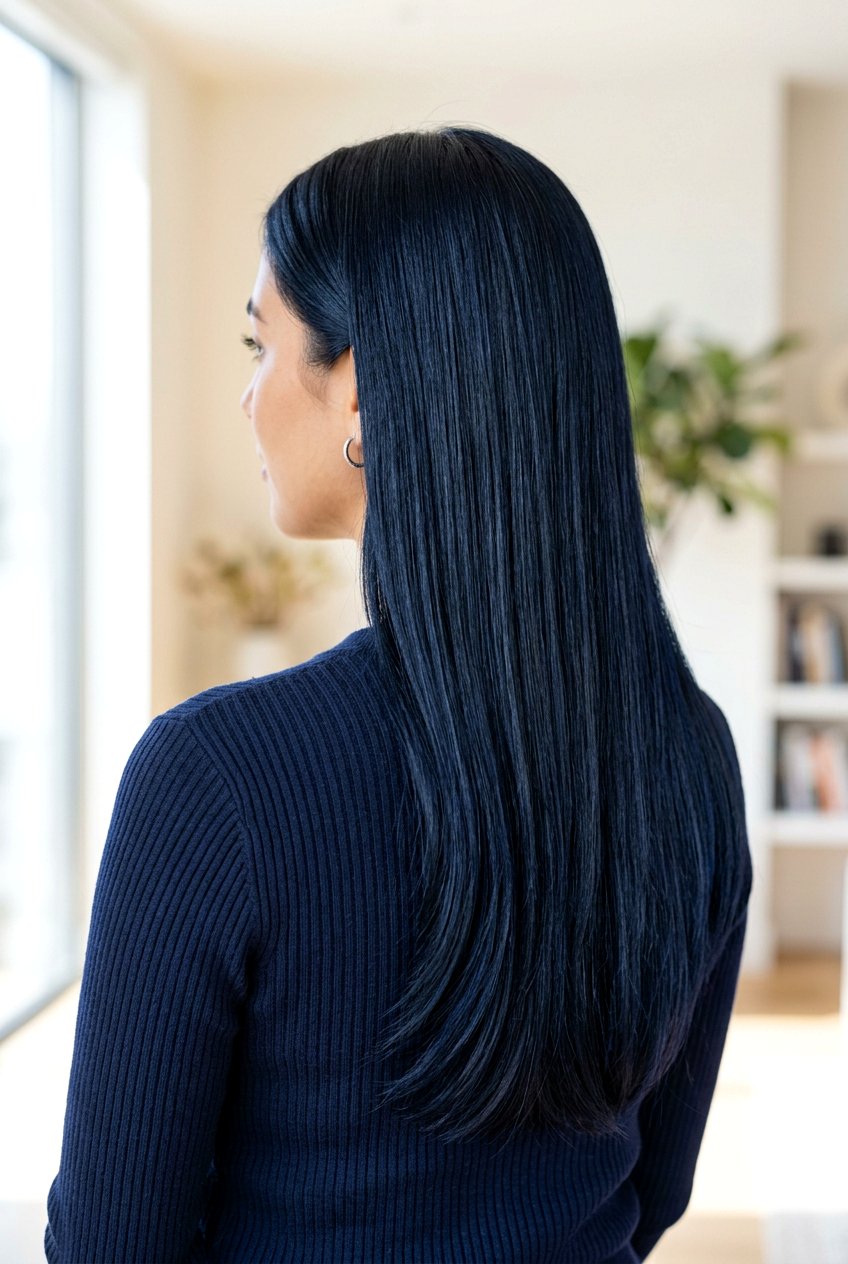 Blue Black Hair - 20 hair color ideas for black hair - 20 hair color ideas for black hair