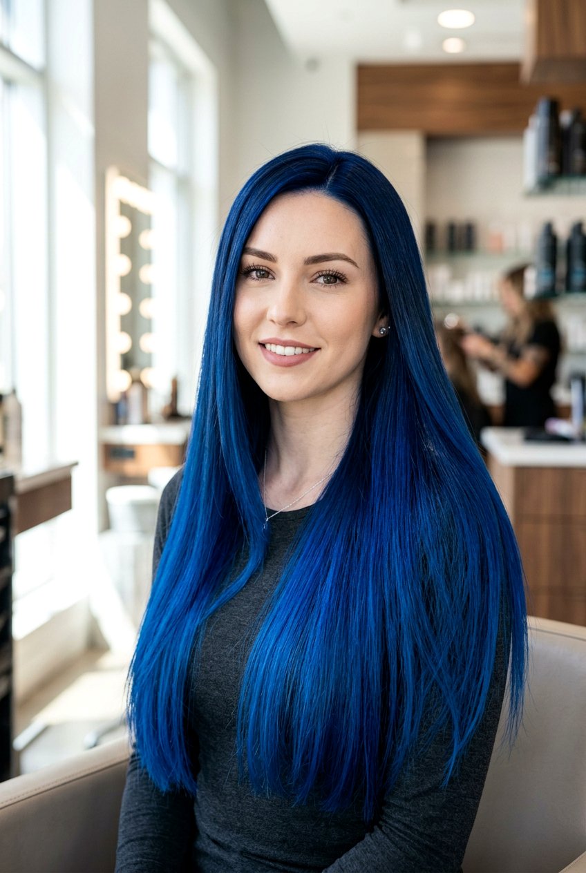 Blue ombre hair - 20 ombre hair color ideas - 20 ombre hair color ideas