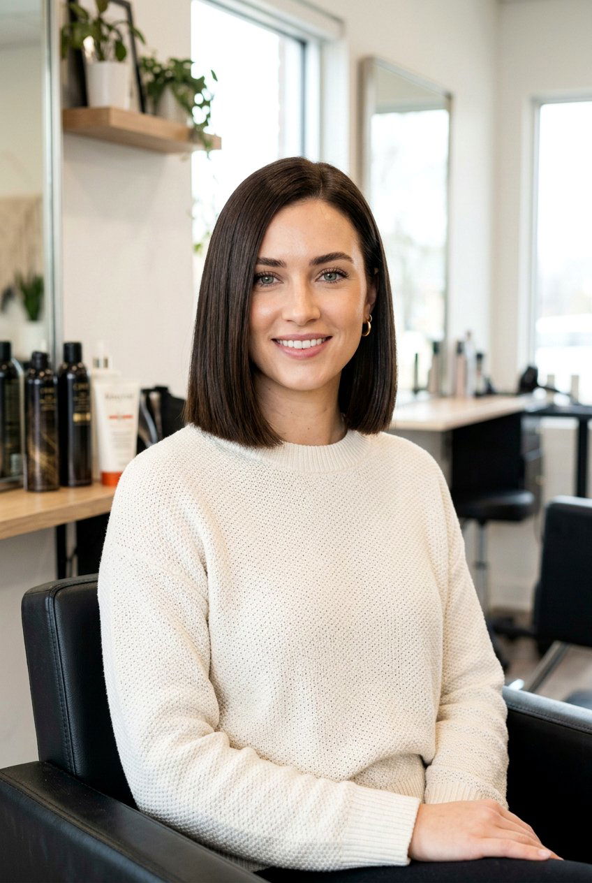 Blunt Bob - 20 wash and wear haircuts - 20 wash and wear haircuts