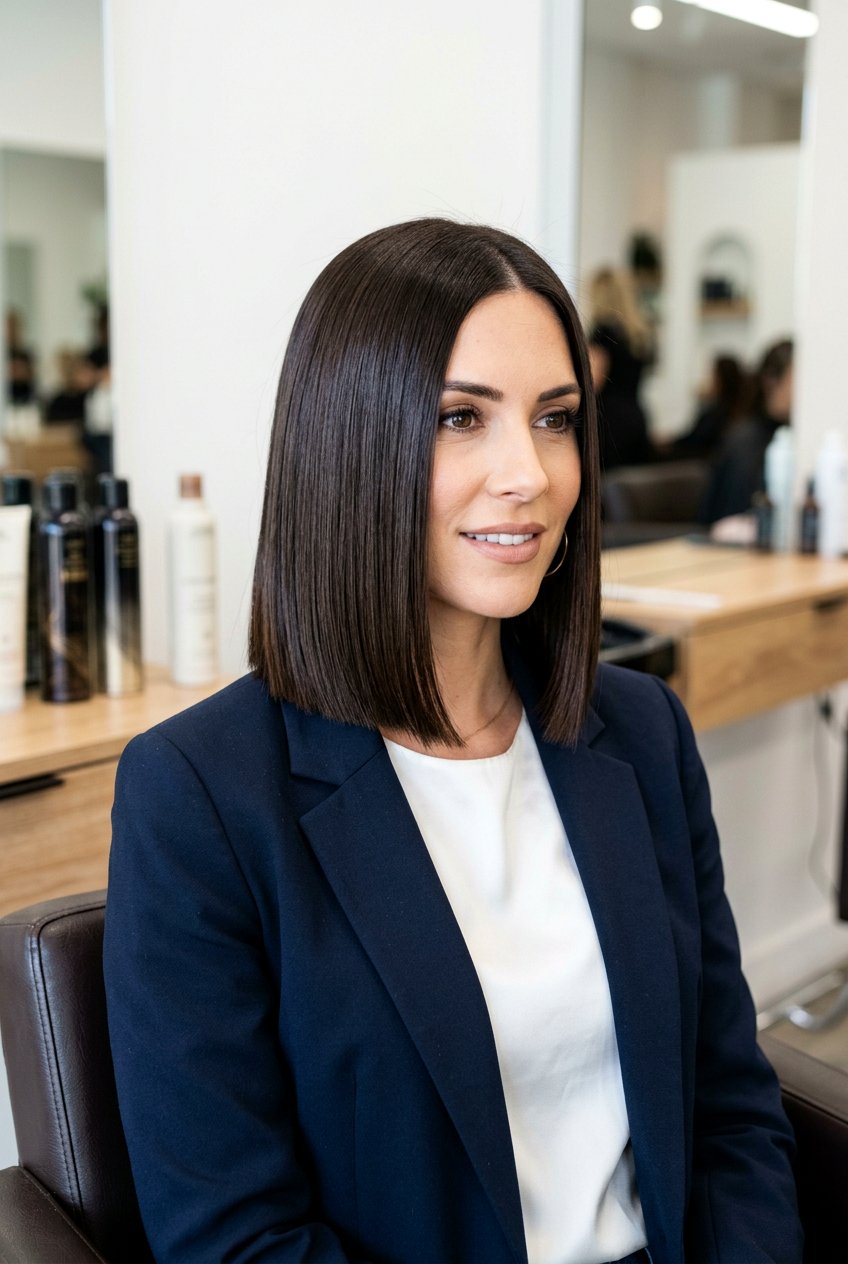 Blunt Bob - 20 popular haircuts for women - 20 popular haircuts for women