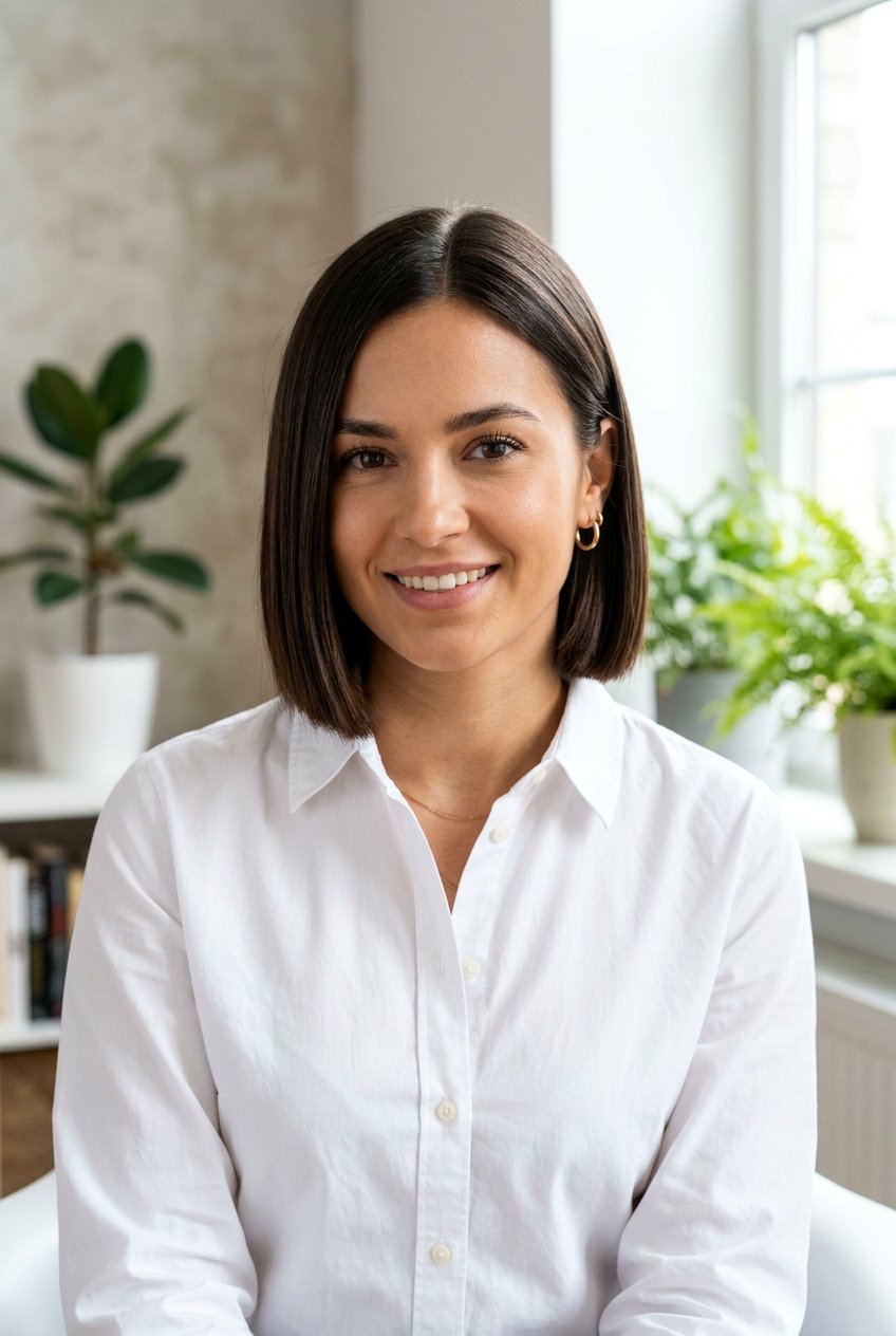 Blunt Bob For Corporate Job - 20 professional hairstyles for women - 20 professional hairstyles for women