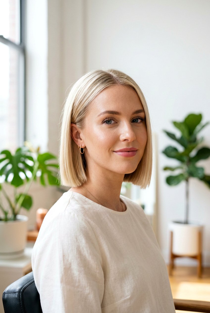 Blunt Bob For Thin Hair - 20 hairstyles for thin hair - 20 hairstyles for thin hair