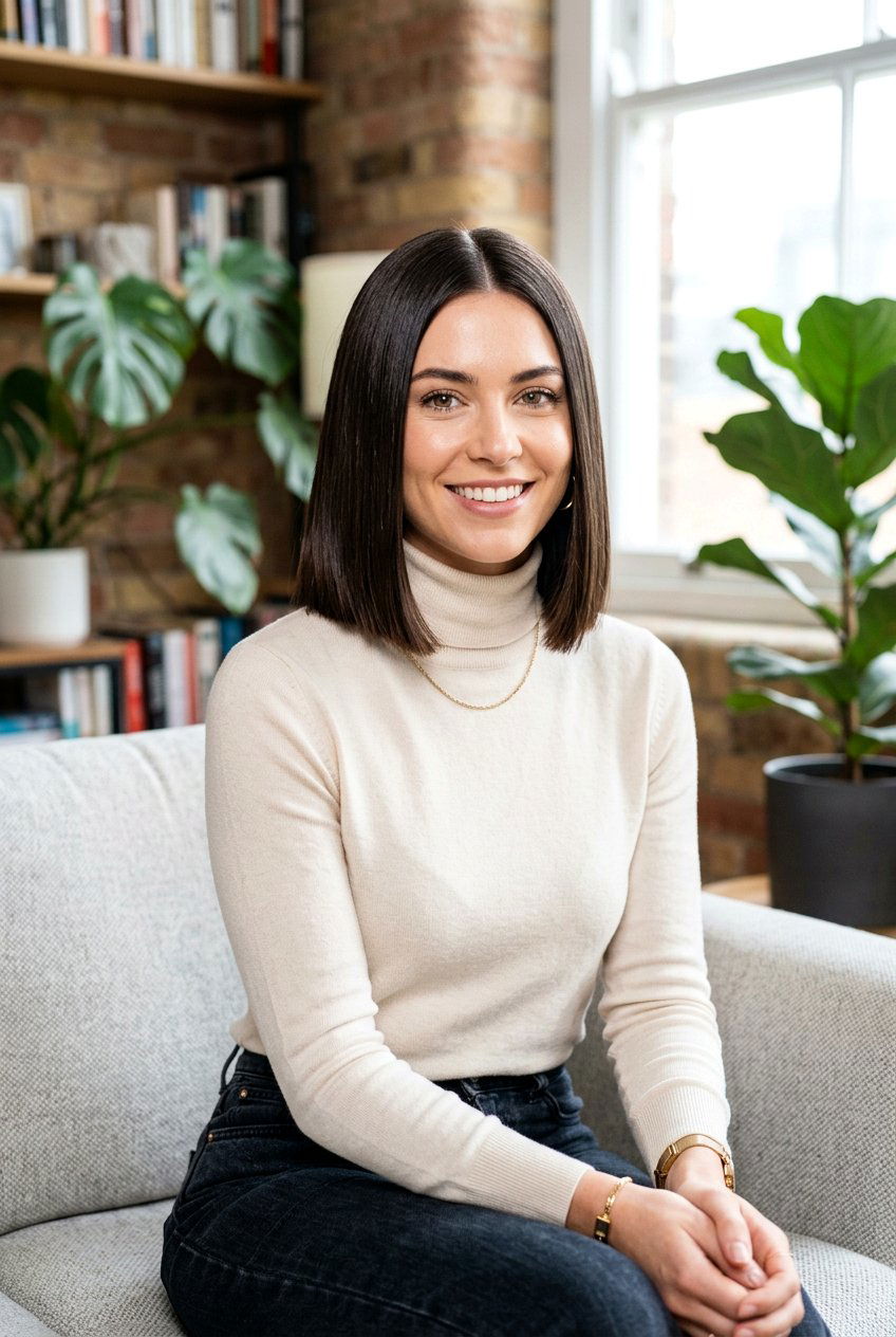 Blunt Bob Haircut - 20 minimalist haircuts for women - 20 minimalist haircuts for women