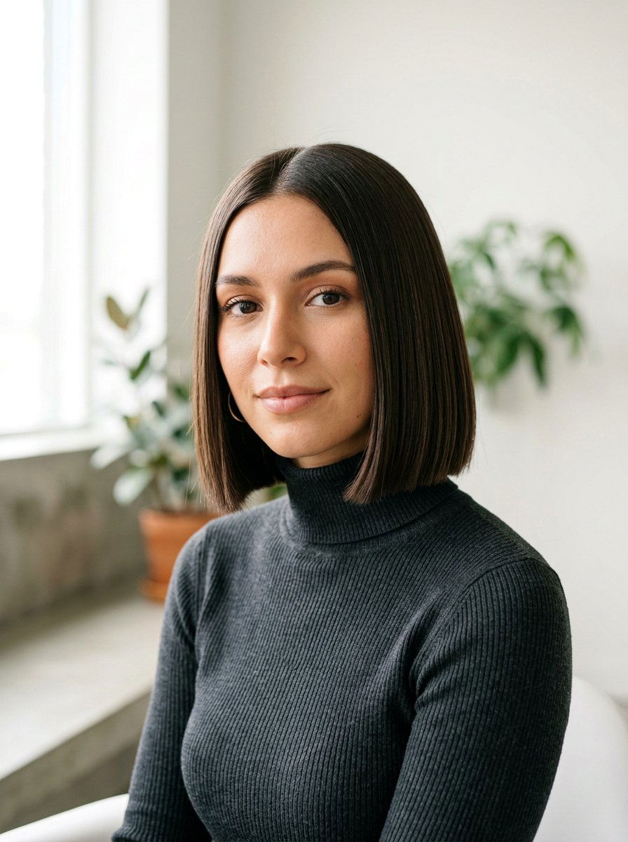 Blunt Bob Haircut - 20 office hair ideas for women - 20 office hair ideas for women