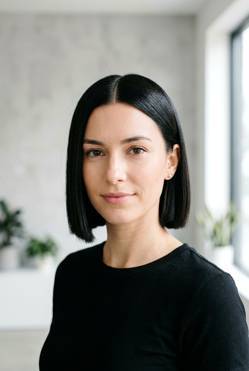 Blunt Bob Haircut - 20 hairstyles for fine hair - 20 hairstyles for fine hair