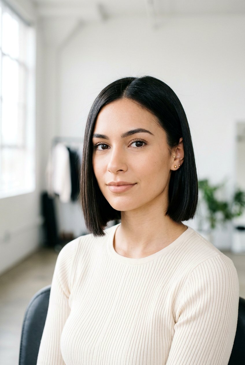 Blunt Bob Haircut - 20 low maintenance haircuts for women - 20 low maintenance haircuts for women