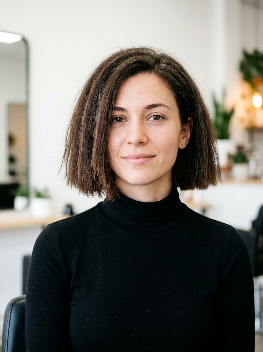 Blunt Bob Haircut For Damaged Hair - 20 haircut for chemically treated hair - 20 haircut for chemically treated hair