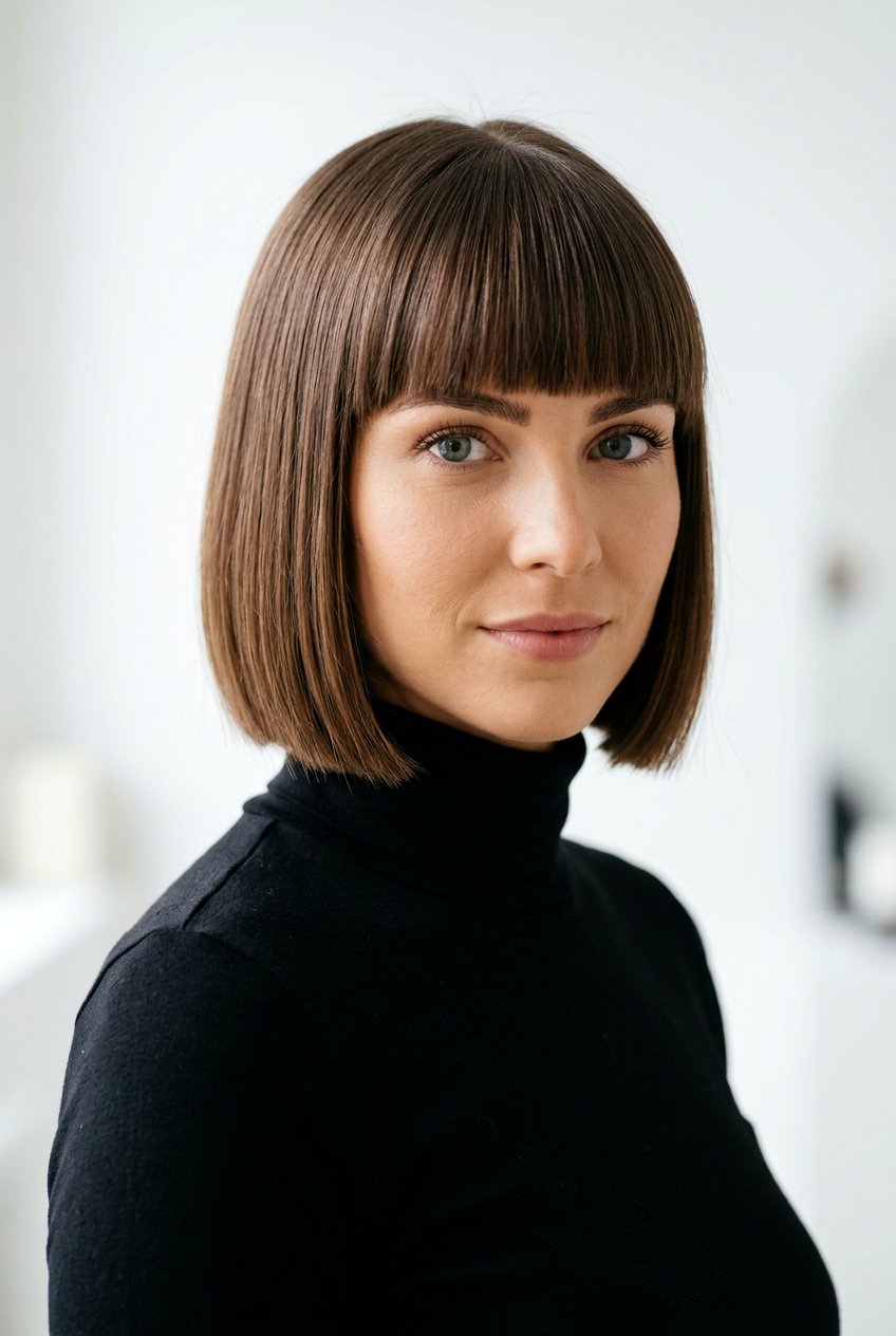 Blunt Bob With Bangs Fine Hair - 20 fine hair bob with layers and bangs - 20 fine hair bob with layers and bangs