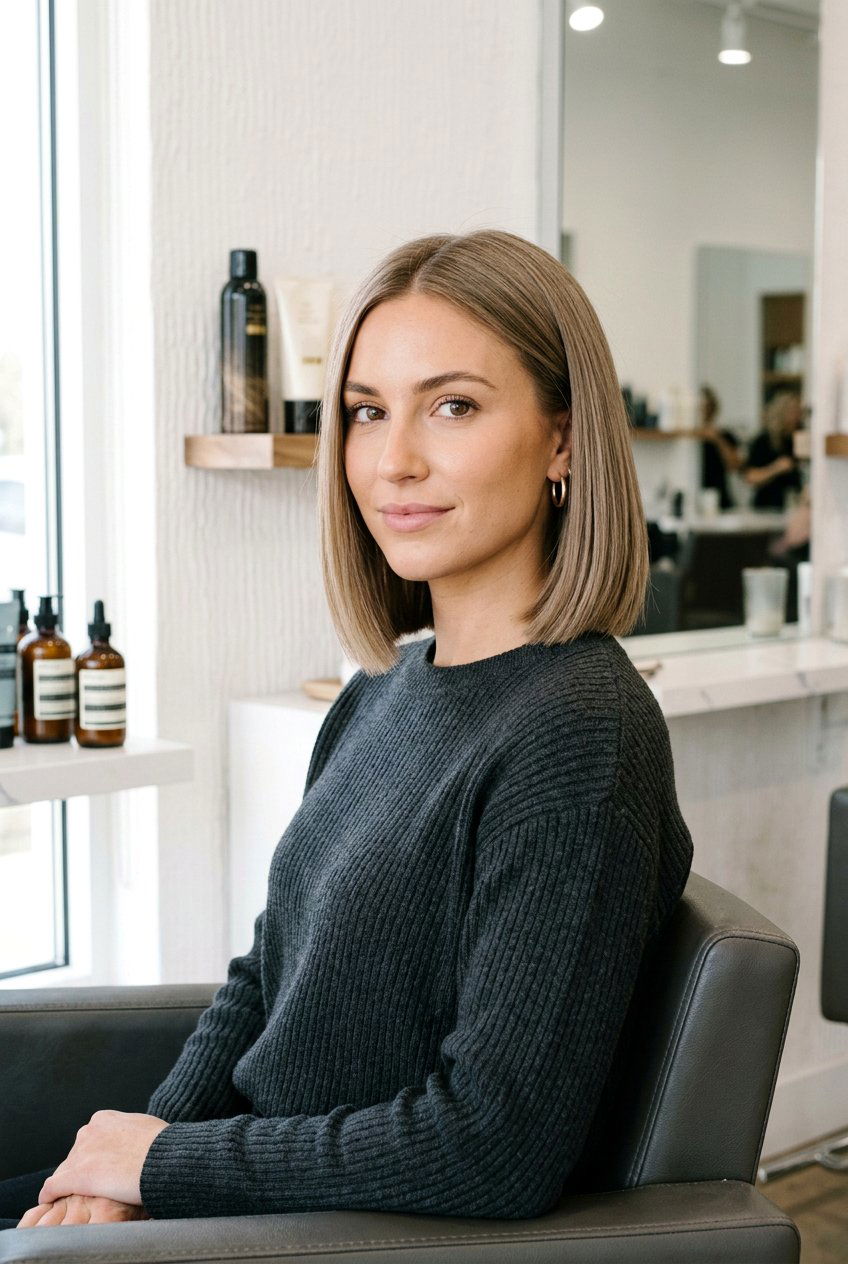 Blunt Bob With Internal Layers - 20 short hairstyles with layers - 20 short hairstyles with layers