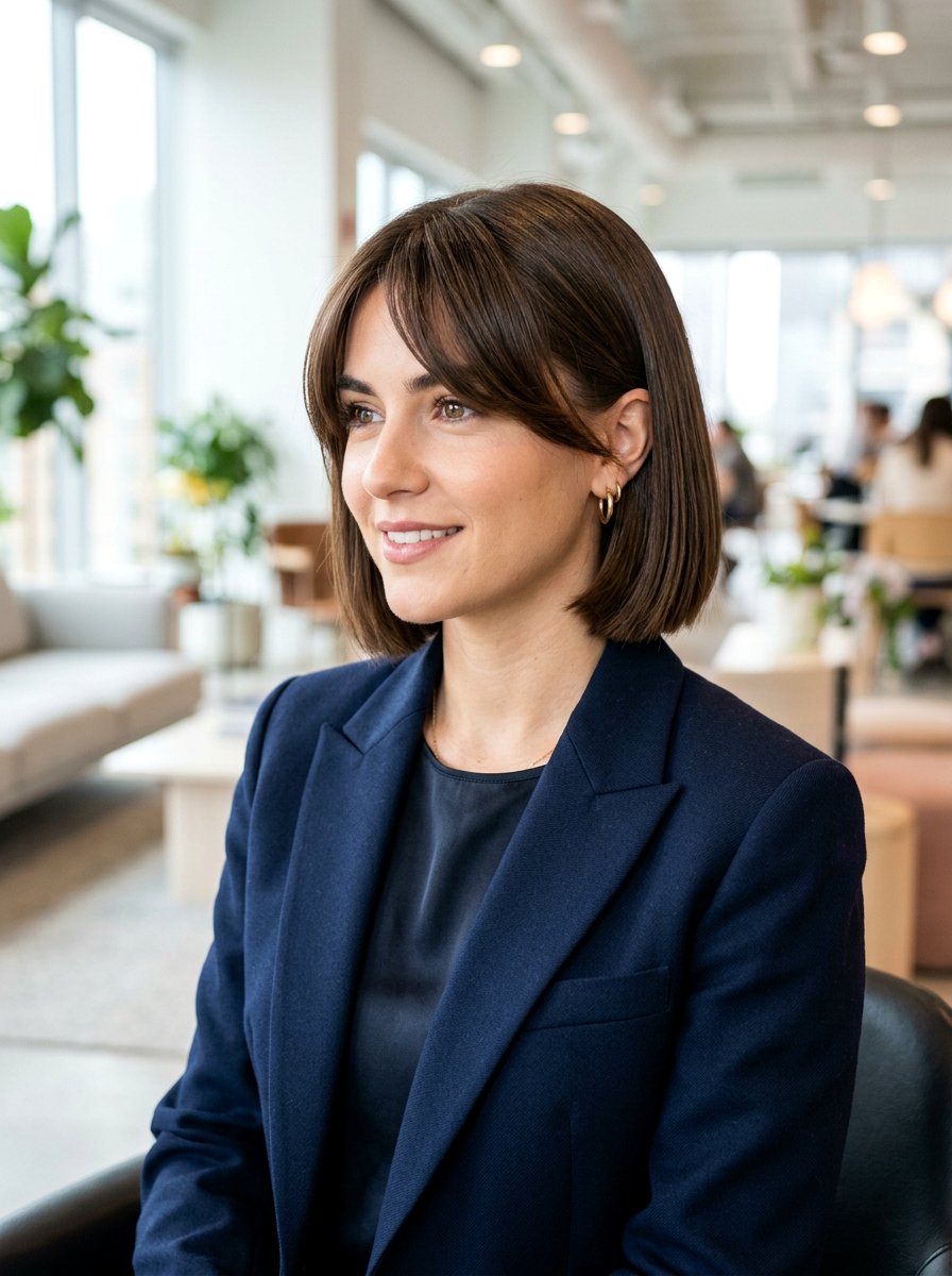 20 Flawless Haircut to Fix Heavy Bangs for a Softer Look