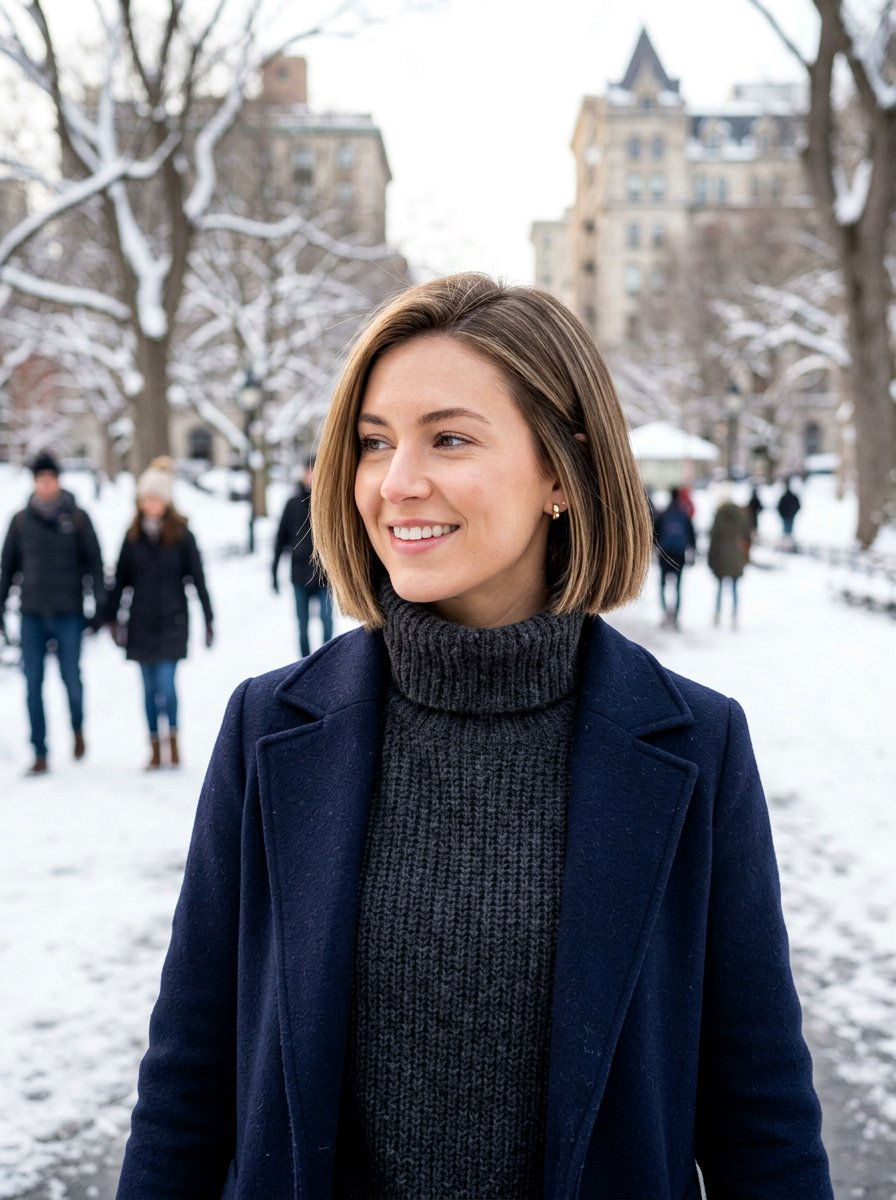 Blunt Bob With Underlayers - 20 haircut to fix flat layers - 20 haircut to fix flat layers