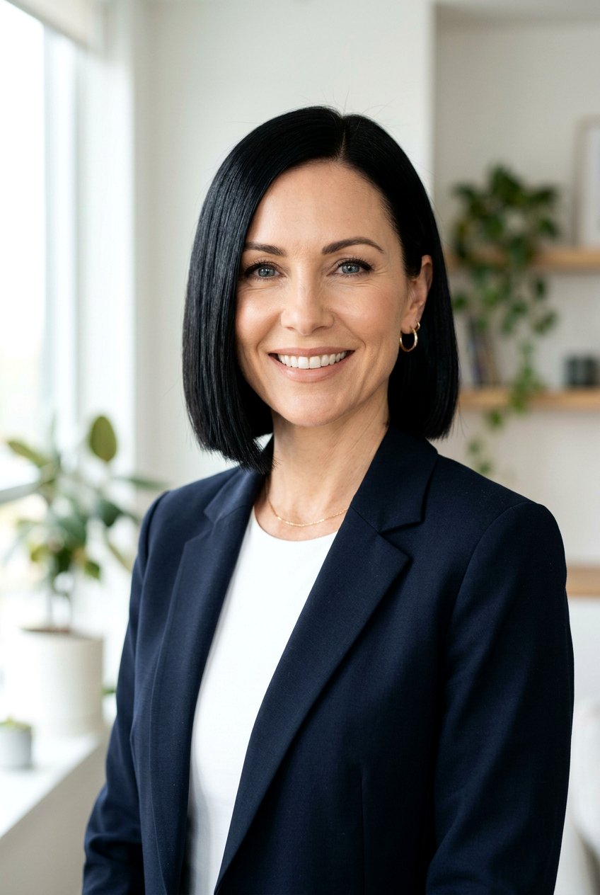 Blunt Bob - 20 best haircuts for women over 40 - 20 best haircuts for women over 40