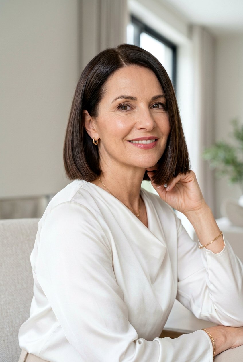 20 Elegant Old Money Bob for Mature Women to Try This Year