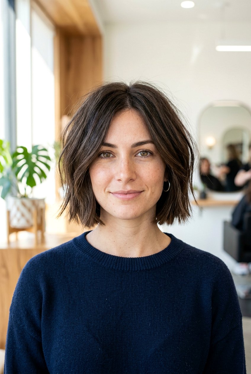 Blunt Choppy Bob - 20 choppy bob haircut - 20 choppy bob haircut