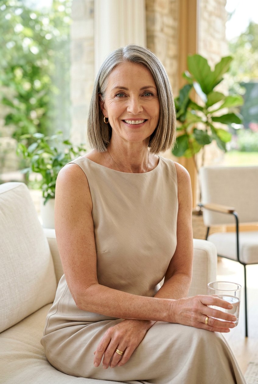 Blunt Collarbone Haircut - 20 best mature women haircut ideas - 20 best mature women haircut ideas