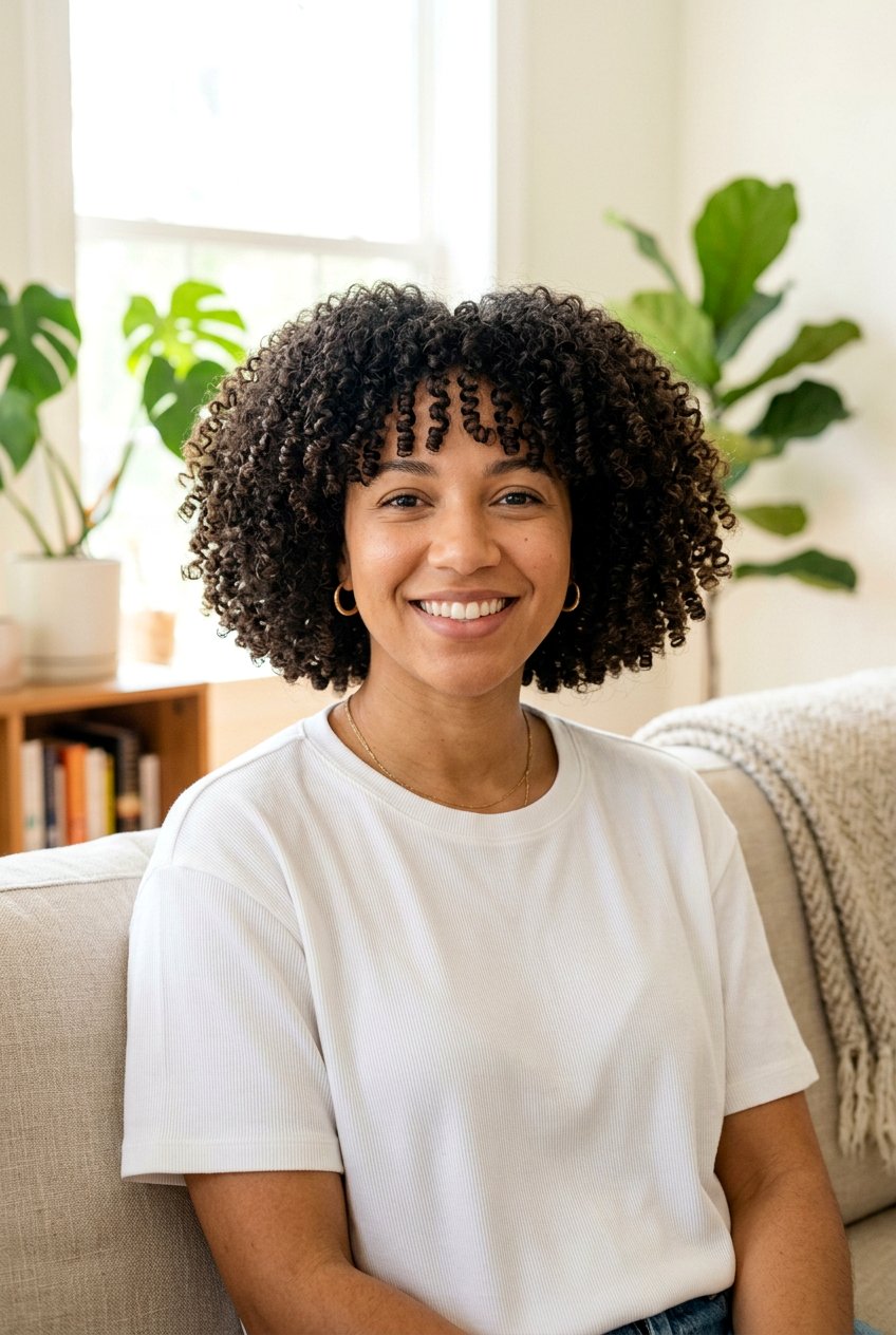 Blunt Curly Bob - 20 blunt haircut for thin ends - 20 blunt haircut for thin ends