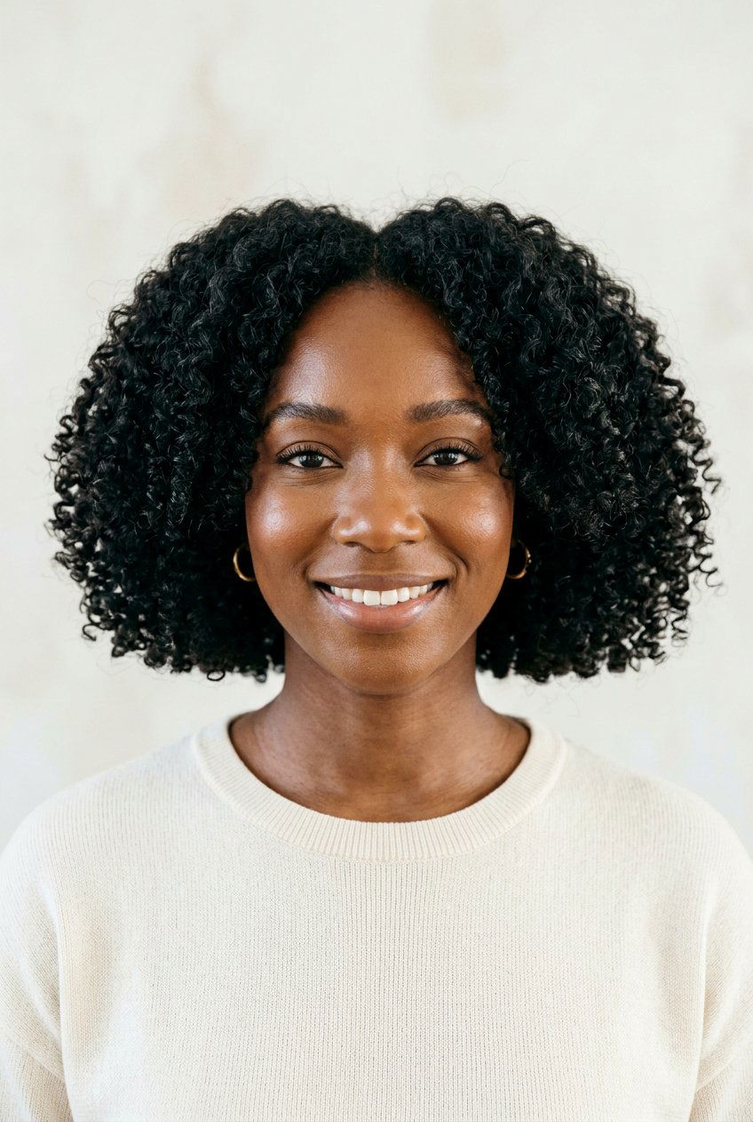 Blunt Curly Bob - 20 curly hairstyles for short hair - 20 curly hairstyles for short hair