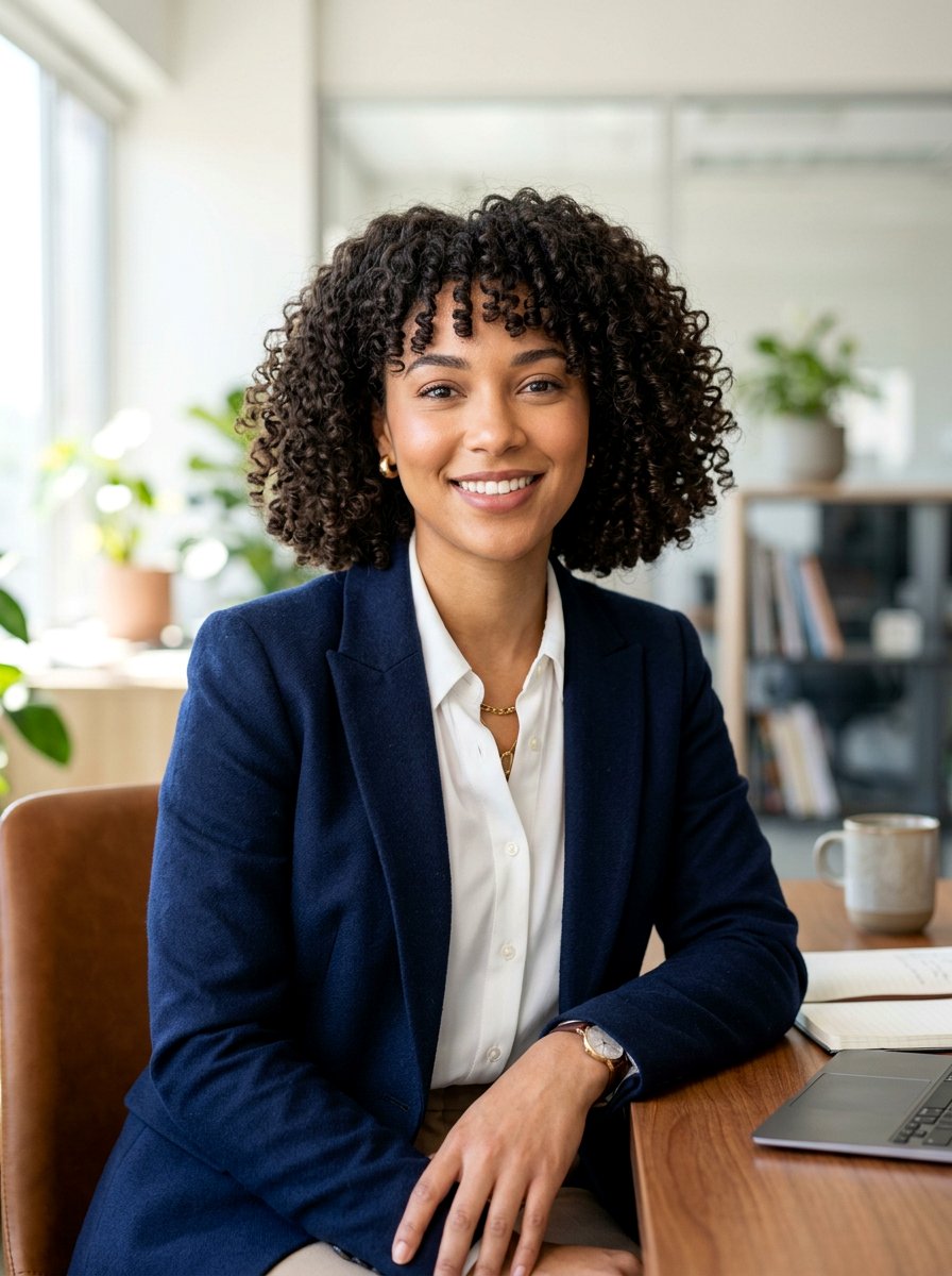 Blunt Curly Bob - 20 easy curly bob styling ideas - 20 easy curly bob styling ideas