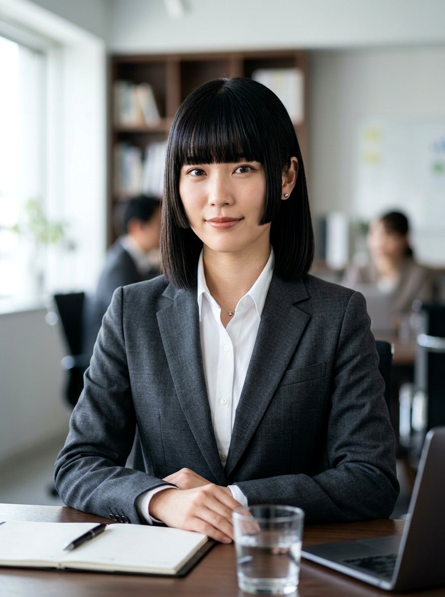 Blunt Cut Japanese Hime Bob Haircut - 20 japanese hime bob haircut - 20 japanese hime bob haircut