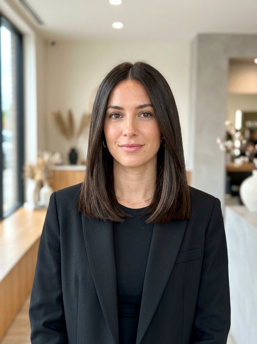 Blunt Cut Layered Shoulder Length Straight Hair - 20 layered straight shoulder length haircut - 20 layered straight shoulder length haircut