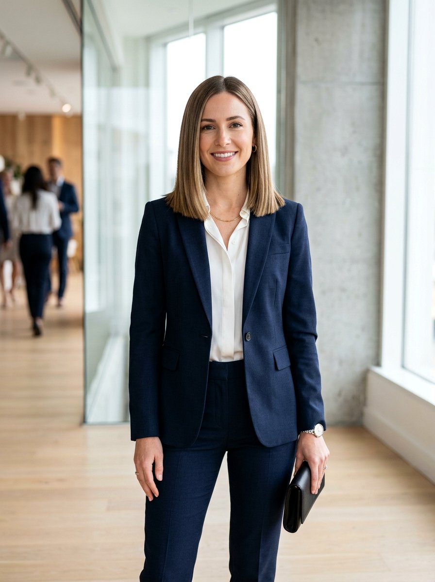 Blunt Cut Lob For Petite Women - 20 hairstyle to flatter petite features - 20 hairstyle to flatter petite features