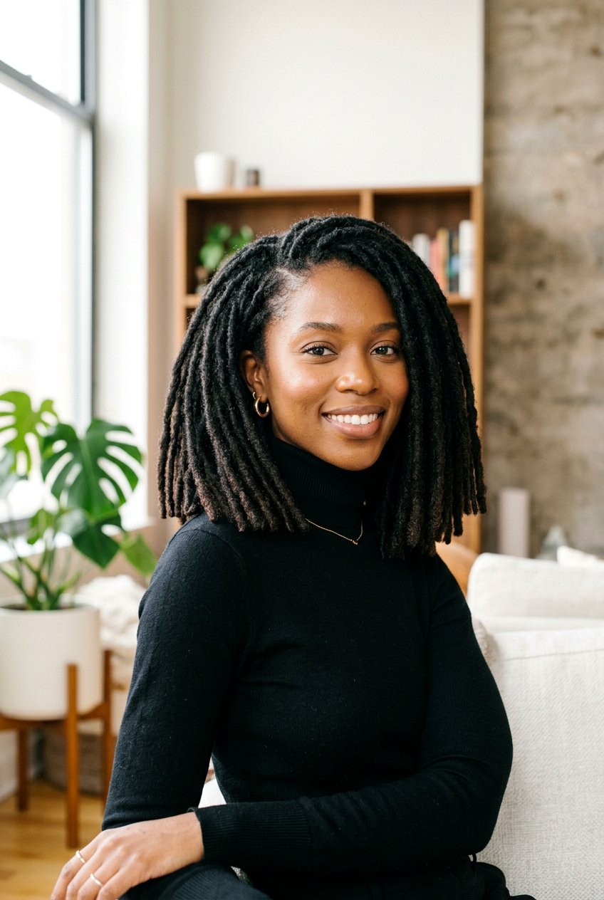 20 Stunning Black Women Loc Bob Styles for a Fresh Look