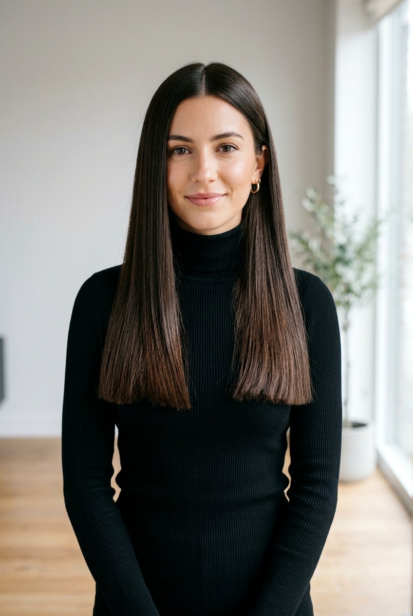 Blunt Cut Long Hair - 20 salon haircut ideas for long hair - 20 salon haircut ideas for long hair