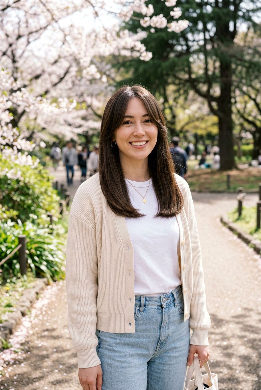 Blunt Cut Long Hair With Curtain Bangs - 20 blunt long haircut with bangs - 20 blunt long haircut with bangs