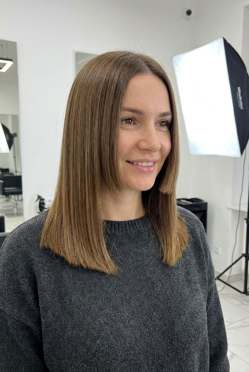 Blunt Cut Long Hair With Face Framing - 20 blunt cut long hair - 20 blunt cut long hair