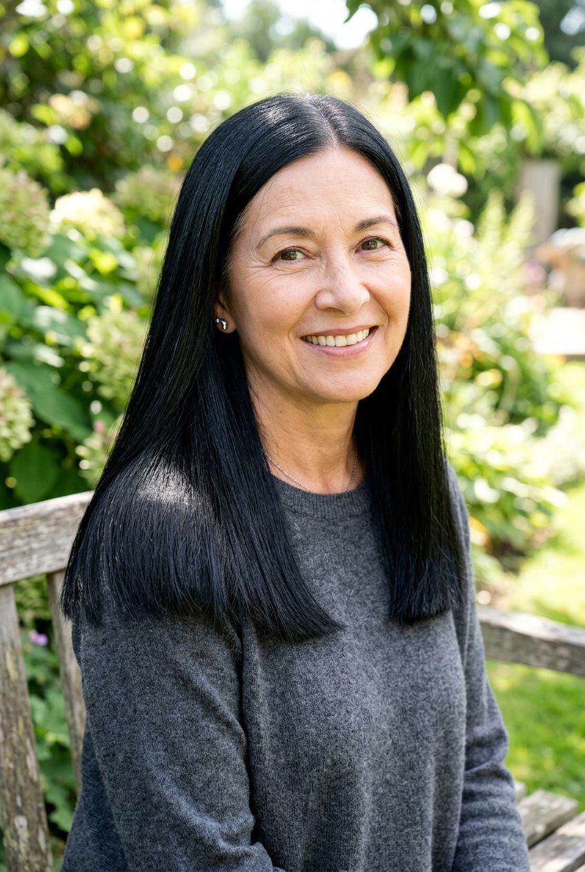 Blunt Cut Long Hair for Women Over 60 - 20 long haircut for women over 60 - 20 long haircut for women over 60