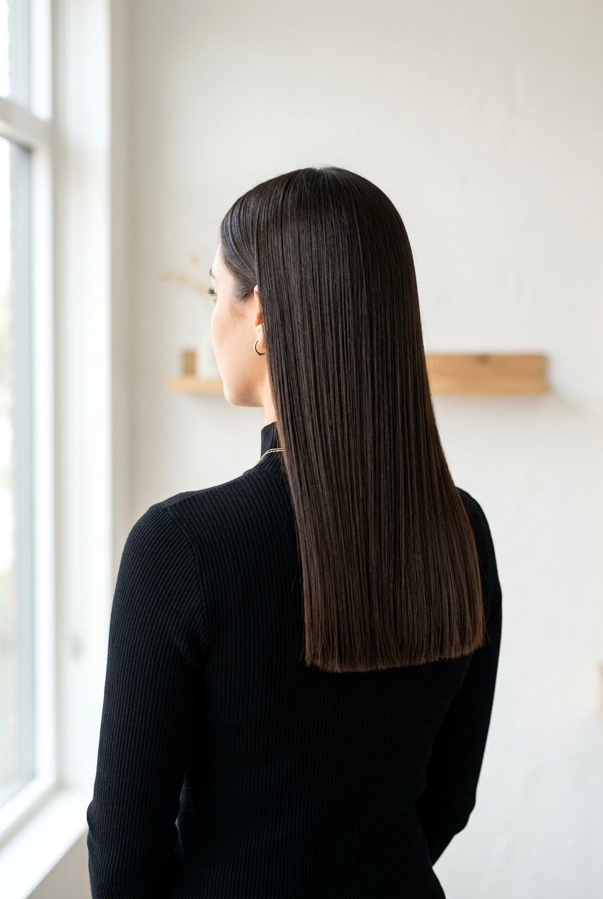 Blunt Cut on Long Hair - 20 before and after haircut ideas - 20 before and after haircut ideas