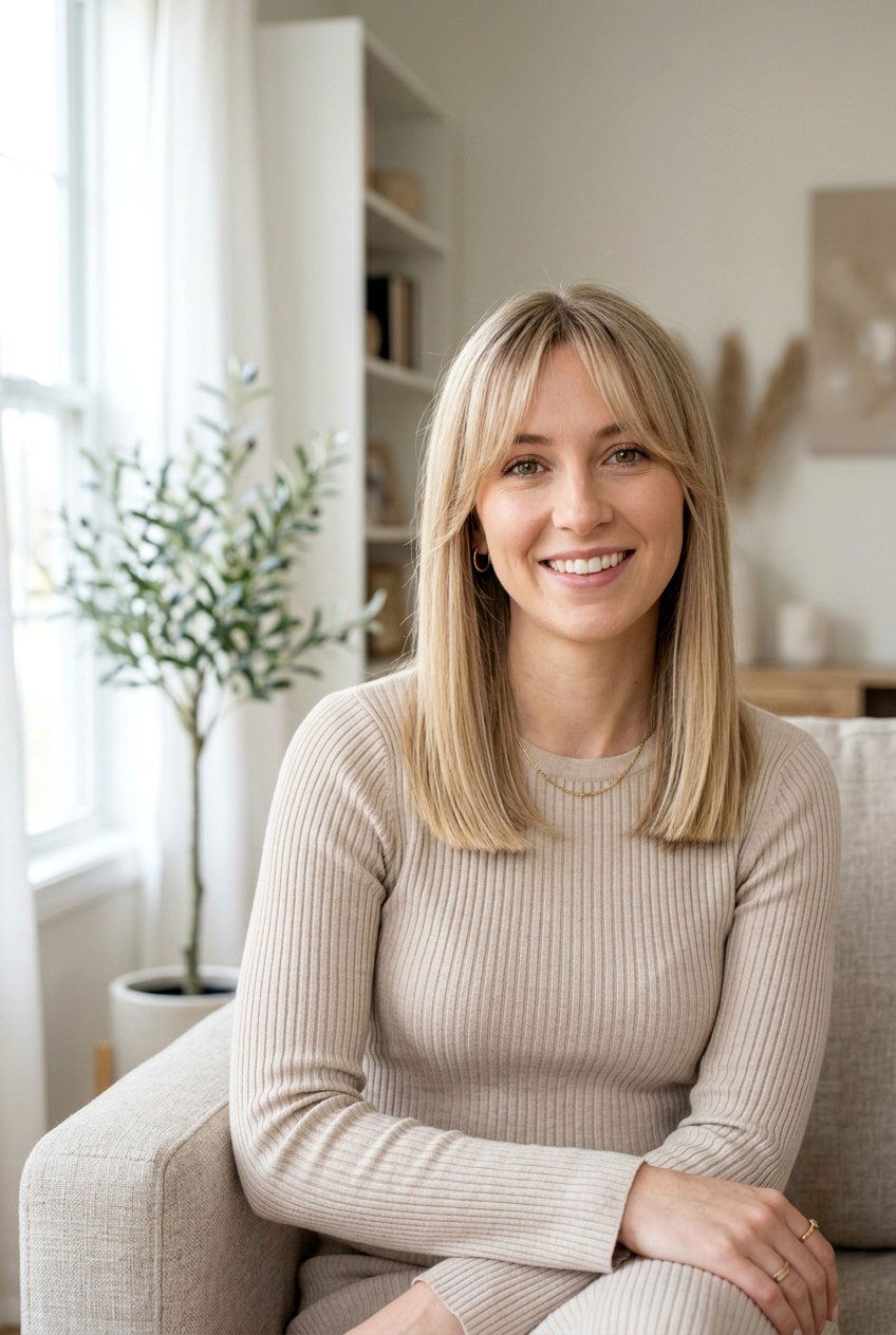 Blunt Ends With Curtain Bangs For Thin Hair - 20 curtain bangs for thin hair - 20 curtain bangs for thin hair