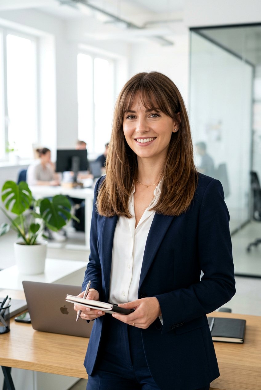 Blunt Ends With Long Layers And Wispy Bangs - 20 long layers with wispy bangs women - 20 long layers with wispy bangs women