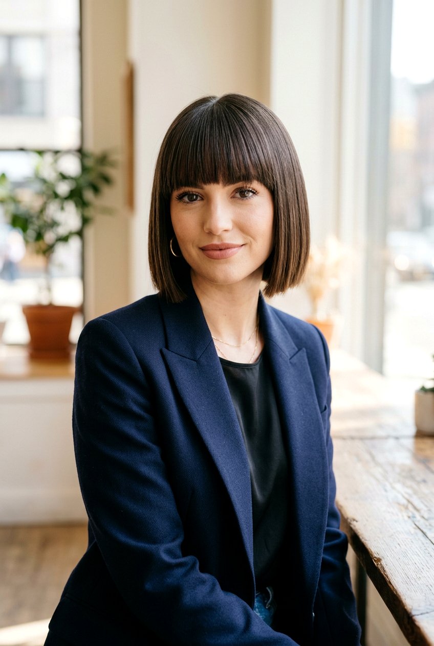 Blunt French Bob With Fringe - 20 french bob with fringe - 20 french bob with fringe