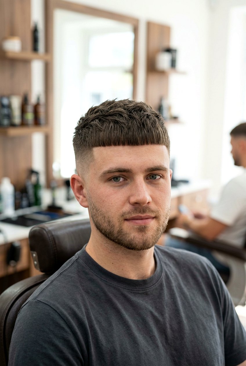 Blunt French Crop - 20 french crop haircut - 20 french crop haircut