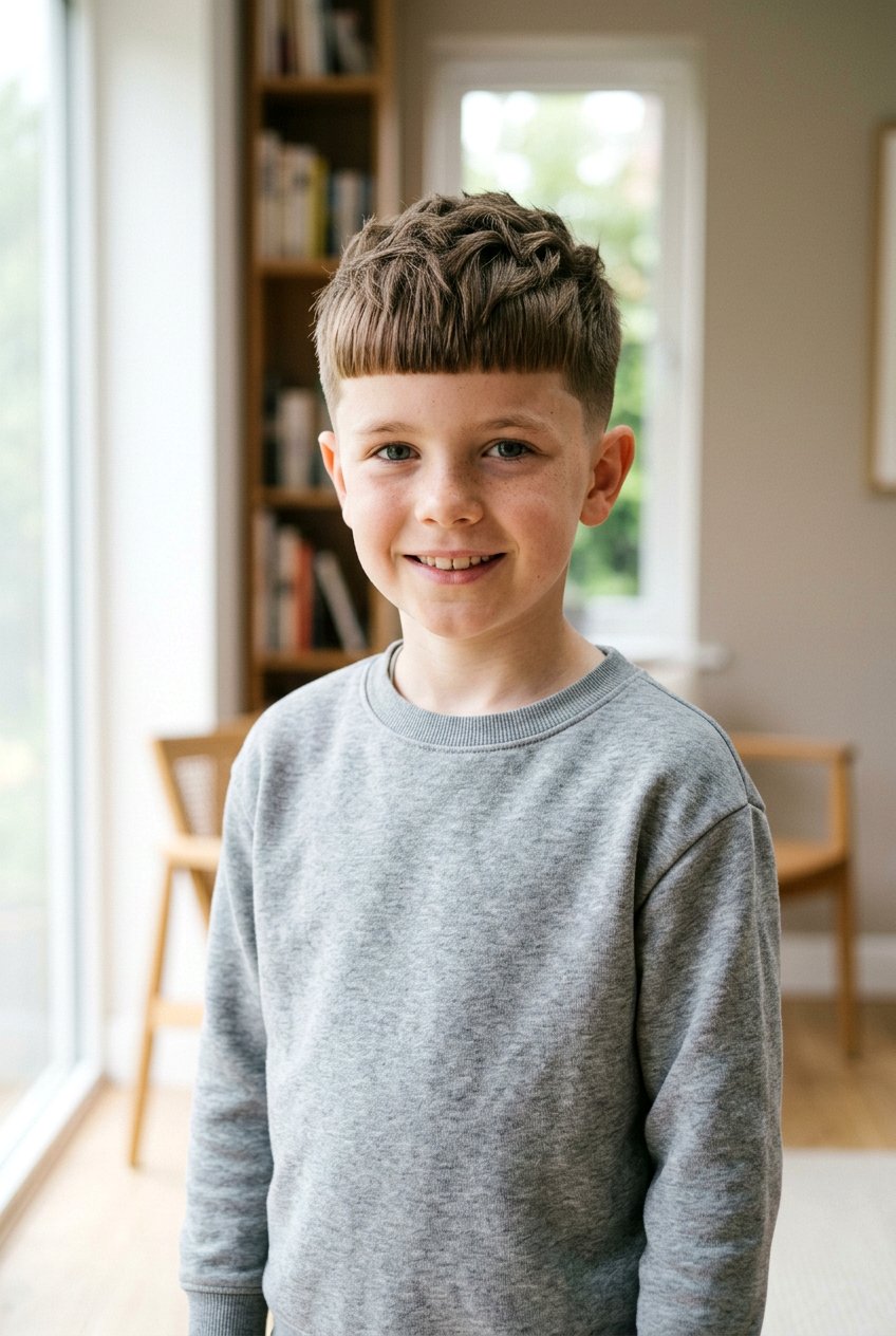 Blunt French Crop - 20 boys haircut for cowlick - 20 boys haircut for cowlick