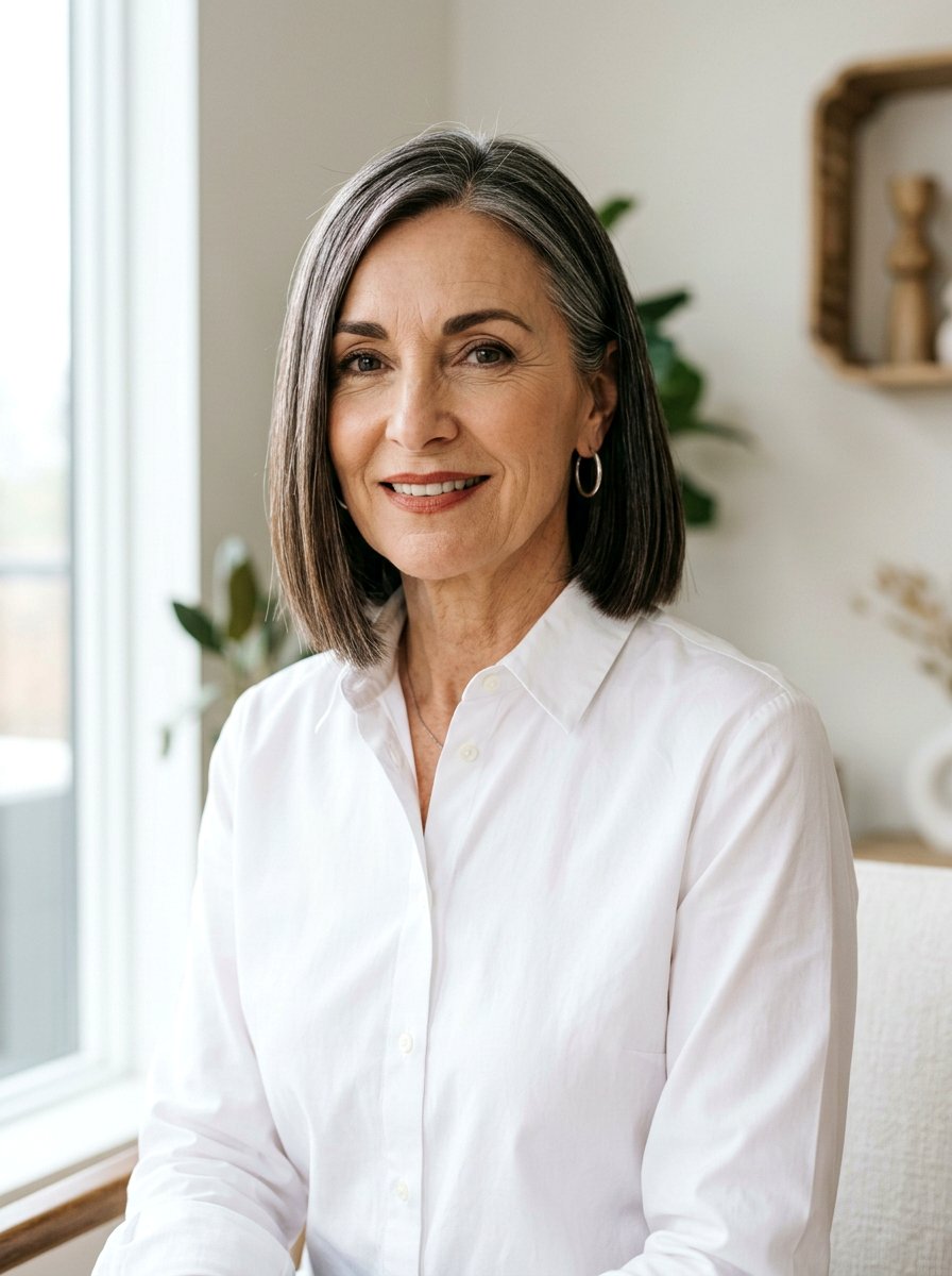 Blunt Italian Bob - 20 italian bob for mature women - 20 italian bob for mature women