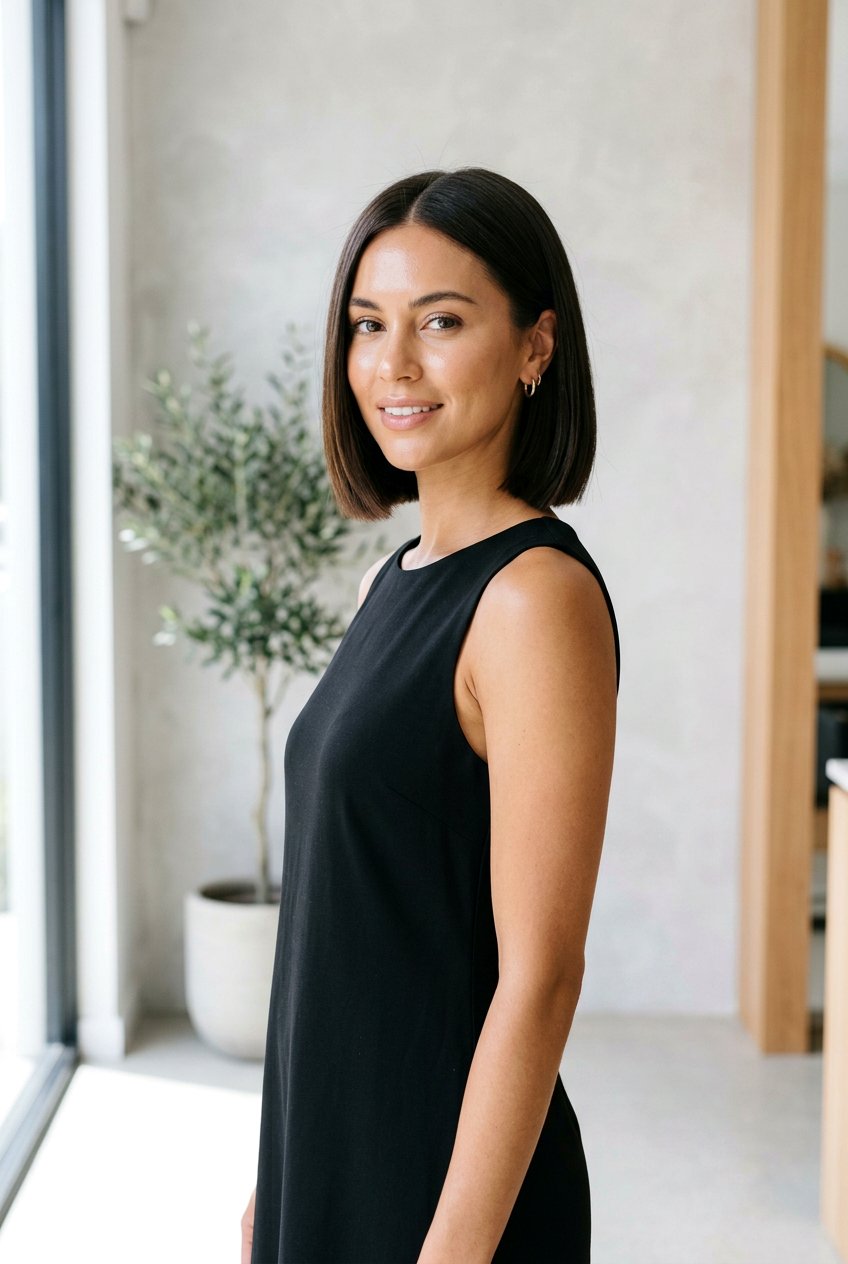 Blunt Layered Bob - 20 soccer mom bob with layers - 20 soccer mom bob with layers