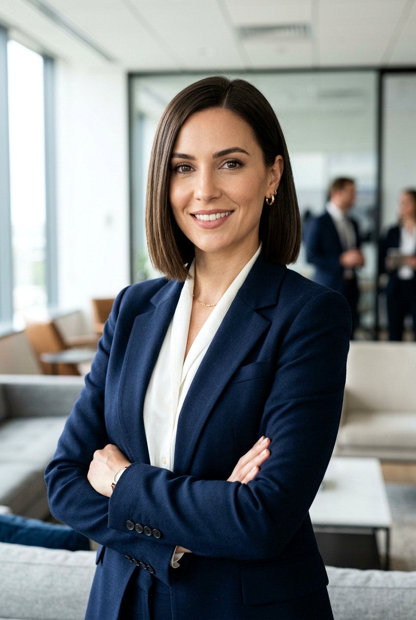 Blunt Layered Bob - 20 sleek office bob with layers - 20 sleek office bob with layers