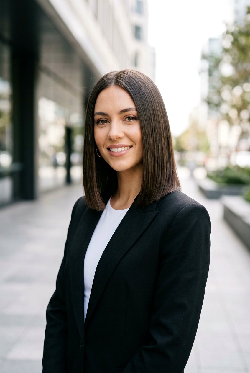 Blunt Lob - 20 moms haircut ideas for low maintenance - 20 moms haircut ideas for low maintenance