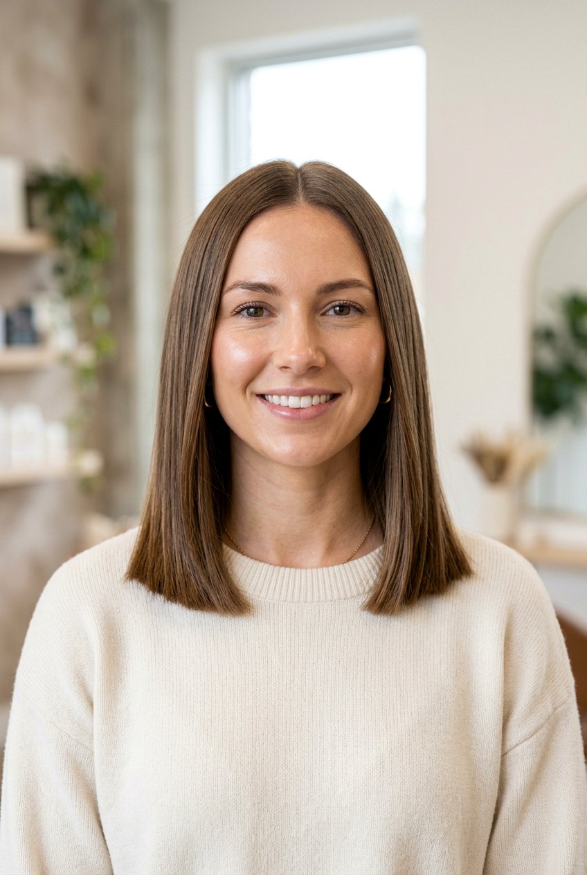 Blunt Lob - 20 haircuts to make hair look thicker - 20 haircuts to make hair look thicker